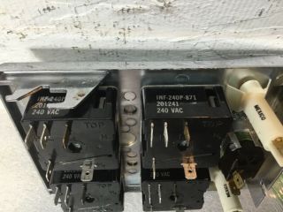 Jenn Air,  OEM Stove,  Range Vintage Control Panel 4 Burner Switch,  Fan Switch 6