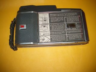 Vintage Polaroid 900 Electric Eye Land Film Camera Flash Carry Case 5