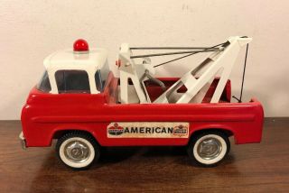 Vintage Nylint Ford Econoline Truck American Oil Motor Club Tow Truck V