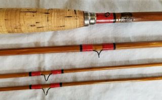 Vintage Montague Zephyr Midge Bamboo Fly Rod 7 