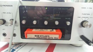 Pioneer HR99 Vintage Stereo 8 Track Tape Player Recorder Deck 2