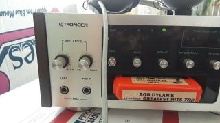 Pioneer HR99 Vintage Stereo 8 Track Tape Player Recorder Deck 4