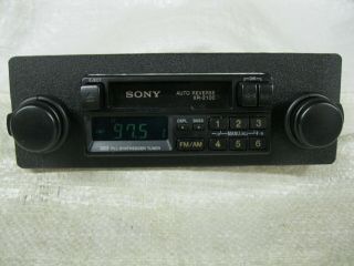 Sony Xr - 2100 Am/fm Cassette Radio Knob (shaft Style) Vintage Old Shcool Nr