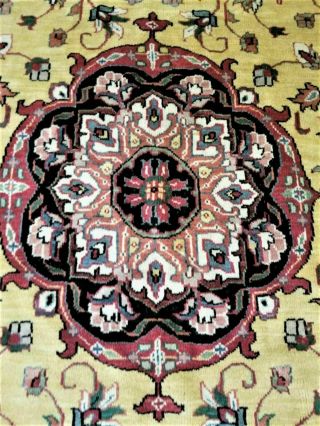 Vintage Oriental 100 Thick Wool Traditional Area Rug 9 ' x 6 ' Brown/Red 2