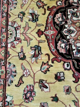 Vintage Oriental 100 Thick Wool Traditional Area Rug 9 ' x 6 ' Brown/Red 5
