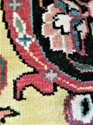 Vintage Oriental 100 Thick Wool Traditional Area Rug 9 ' x 6 ' Brown/Red 7