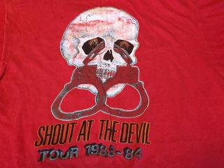 Vintage Motley Crue concert tour shirt T - shirt Iron Maiden ozzy osbourne 4