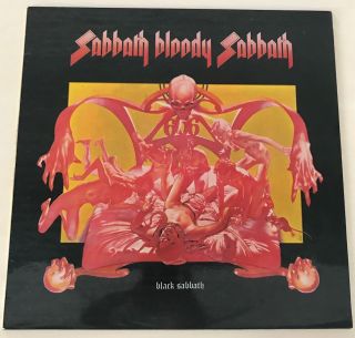 Black Sabbath‎ –sabbath Bloody Sabbath Vertigo–6366101 White Label - Rare - 1973