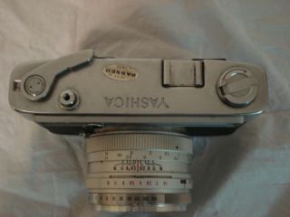 Vintage Yashica Lynx 14E 35mm Rangefinder Film Camera with Case 6