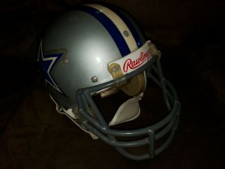 Vintage Rawlings Full Size Football Helmet Dallas Cowboys