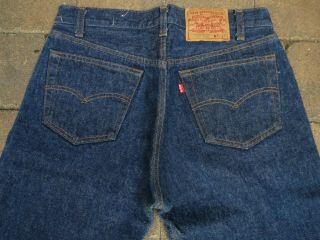 Vtg 80 ' s Levi ' s 501 Shrink to Fit Jeans Made in USA 34 x 33 (32 x 30) 2
