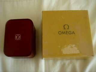 Vintage Omega Swiss Made Omega Gents Wristwatch Box,  Outer Box