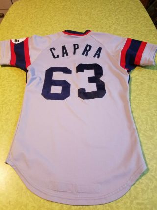 Authentic Vintage Sand knit Game 1984 Chicago White Sox Jersey size 40 2