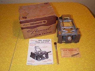Vintage View - Master Film Cutter Model Fc - 1,  Inserter & Brush