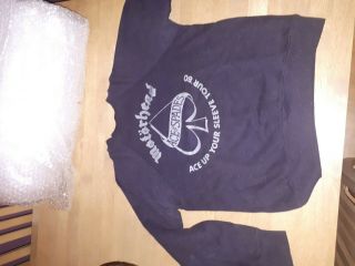 Motorhead vintage 1980 tour sweatshirt Ace Up Your Sleeve Tour 2