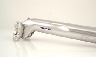 Vintage VGC 1980s Shimano DURA ACE AX aero SEATPOST 27.  2mm Road bike (6J) 5