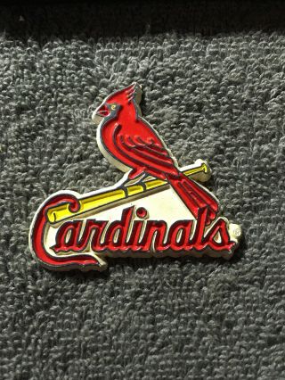 Vintage Mlb Baseball Great American Rubber Fridge Magnet - - St.  Louis Cardinals