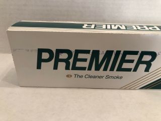 Vintage Carton Of Premier Menthol Cigarettes R.  J.  Reynolds The Cleaner Smoke 3