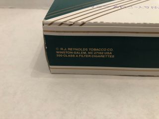 Vintage Carton Of Premier Menthol Cigarettes R.  J.  Reynolds The Cleaner Smoke 7
