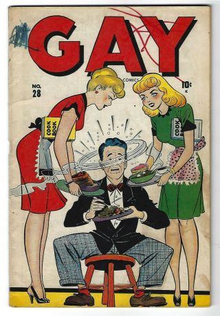 Gay Comics 28 - Powerhouse Pepper By Basil Wolverton - Rare - Tgl