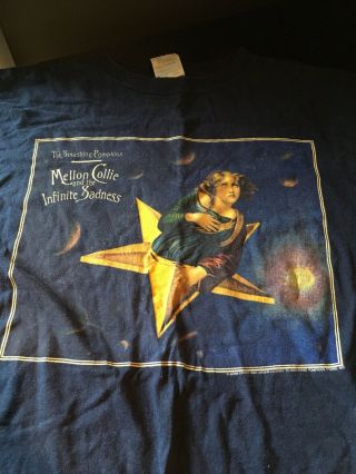 Vintage 1996 Xl Smashing Pumpkins Mellon Collie Infinite Sadness Vtg Tour Shirt