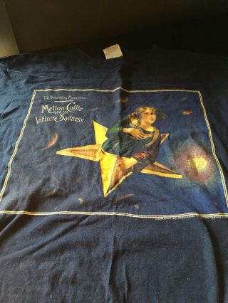 Vintage 1996 XL Smashing Pumpkins Mellon Collie Infinite Sadness VTG Tour Shirt 2