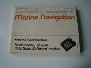 Vintage Ti - 59 Ti - 58 Marine Navigation Module Texas Instruments Ti