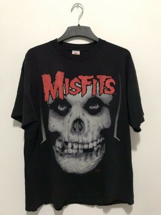 Vintage 2001 Misfits 20 Years Of Terror 1977 - 1997 Tour Tshirt