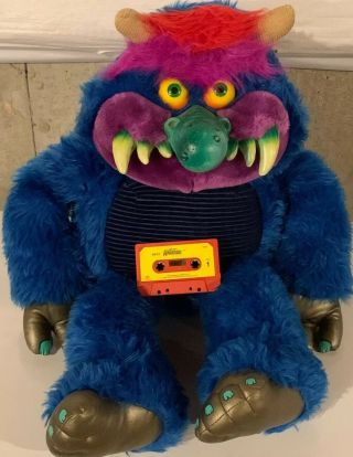 My Pet Monster Stuffed Plush Toy 1986 Amtoy No Handcuffs