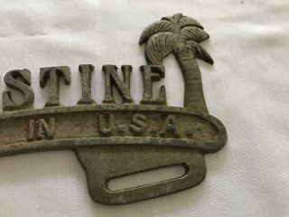 St.  Augustine Florida Vintage License Plate Topper 4
