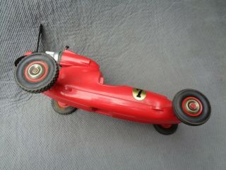 VINTAGE COX GAS TETHER CAR RED THIMBLE DROME PROP ROD - TOY 7