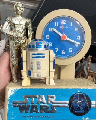 Vintage 1980 Star Wars Alarm Clock 6