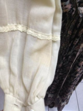 Vintage Jessica McClintock Gunne Sax Dress Prairie Gypsy Peasant Size 5 No Label 7