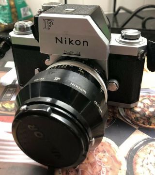 Vintage Nikon F Film Camera Made In Japan.