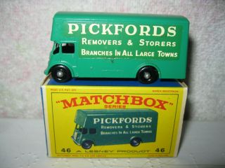 Vintage Matchbox Lesney 46 Pickford Removal Van