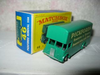 Vintage Matchbox Lesney 46 Pickford Removal Van 5