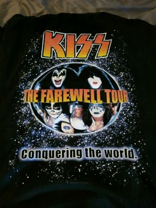 Kiss The Farewell Tour 1973 - 2000 T - Shirt Size 2xl Never Worn.