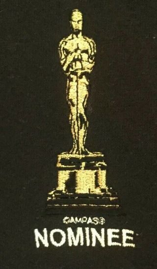 69th Academy Awards Oscar Nominee Sweatshirt Xl Double Sided Very Rare