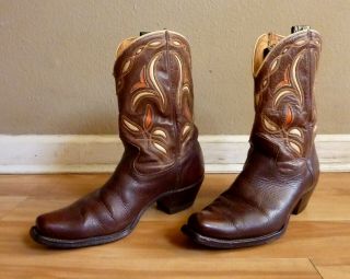 Vintage 40s 50s ACME Peewee Cowboy Boots - Size 8 1/2 D 2
