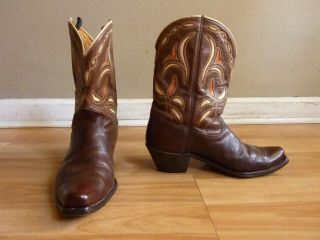 Vintage 40s 50s ACME Peewee Cowboy Boots - Size 8 1/2 D 4