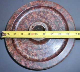Vintage Micarta Knife Scales Material Handles Wheel 10 " Similar To Westinghouse