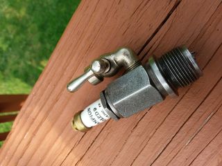 Antique Vintage Champion Toledo Primer Priming Cup Spark Plug