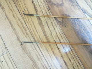 Vintage South Bend Bamboo Fly Rod 290 7 1/2 ' 2 Tips,  Canvas Sack E or HDH Line 8
