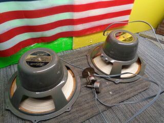 Estate Vintage Speakers Vintage Lafayette Sk - 58 12 " Coaxial Speakers