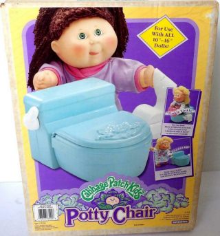 Hasbro Cabbage Patch Kids Potty Chair 1991 Factory Nib Nrfb