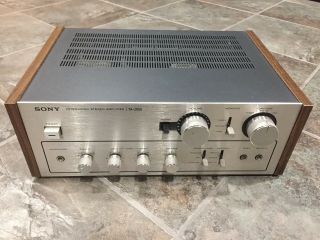 Vintage Sony Ta - 2650 Integrated Amplifier Volume Control Issue