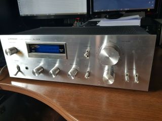 Pioneer Sa - 508 Amplifier Stereo Vintage Retro Silver Collectors Audio 1980s