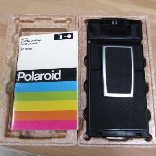 Vintage Polaroid Land Camera Sx - 70 Bc Series Sonar Onestep Box Rare