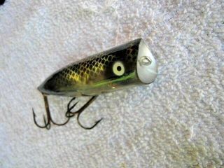 Extra Rare Old Vintage Heddon Chugger Spook Topwater Lure Lures Awesome Pattern 5