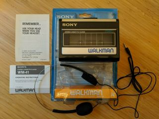 Vintage Sony Walkman Wm - 41 Stereo Cassette Player - 13 Reasons Why